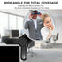 FEUNLEM (1) Clip On Mirror for Computer Monitor & Laptop, Convex Rear View Mirror for Office Monitor, Desk, Cubicle