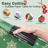 WAMTHUS Wrapping Paper Cutter, Christmas Gift Wrapping Paper Cutter/Kraft Craft Paper Roll Sliding Wrapping Paper