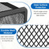 MaxGear Magnetic Pen Holder, Mesh Pencil Holder for Desk Storage, Extra Strong Magnets for Locker, Whiteboard, Office