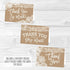 Hadley Designs 24 Rustic Kraft Thank You Cards with Envelopes, Sympathy Notes for Adult Funeral or Gift Gratitude
