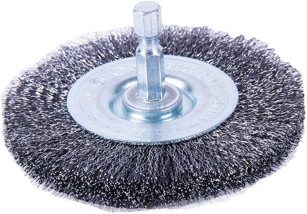 Forney 72792 Wire Wheel - Fine Crimped with 1/4" Shank, 3"