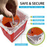 2 Quart Sharps Containers for Home and Professional Use, Small Biohazard Needle and Syringe Disposal Container