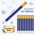 Chivao 288 Pieces Golf Mini Pencils Bulk Half Pencils with Eraser Golf Short Pencils #2 HB Pre Sharpened Baby Shower Pencils for Baby Shower Party Favors School Office Supplies 4 Inch(Navy Blue) by Chivao