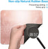 Rose Gold Square Mouse Pad, 9.5" x 7.9", Pink for Notebooks with Non-Slip Rubber Base
