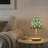 3 Bedside Lamp Alpaca Blue Table Lamp for Bedroom Desk Lamp with USB Port LED Nightstand Color Temperatures