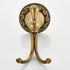 Antique Bronze Brass Bath Towel Hooks - Wall Mounted Bathroom Hardware Accessories with Pattern Carving Design
