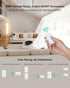 3 200FT 15A/1875W Remote Control Outlet Wireless Wall Mounted Light Switch, Independent Control Outlets, RF Range, Mini