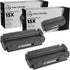 LD Products Compatible Replacement for HP 15X / C7115X HY Black Toner Cartridges, 2-Pack