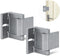 JIADAXIN High-Security Reinforced Door Lock Aluminum Privacy Latch for Home and Hotel, Easy
