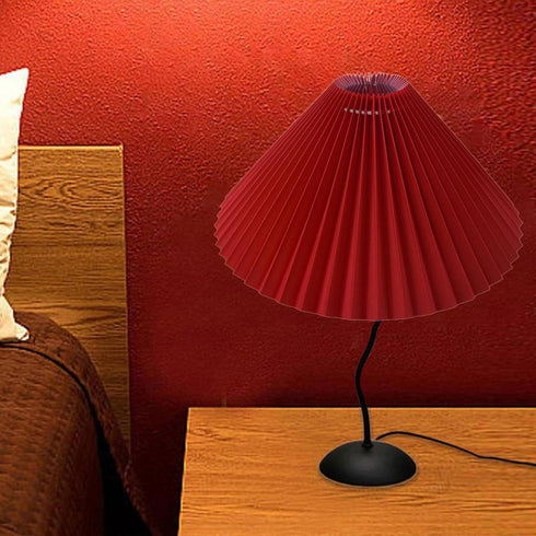 MotiveTech Pleated Table Lamp Shade Replacement Home Decor Lighting Fixtures Light Cover Floor Lamp Shade for Office