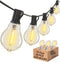 DAMAING Outdoor string lights 75FT Waterproof patio string lights with 38 Shatterproof
