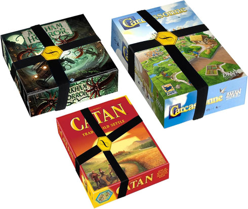 Yrsssa Organizer(2pcs) Board Game Box Elastic Bands - Keep Your Board Games, Tabletop Games, RPGs,Card Games & Other