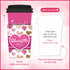 D24TIME 4 Set Valentines Day Card for Him - Coffee Cup Gift Card Holder Money Holder for Cash Gift Unique Valentines