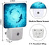 FSHVQKD Floating Sharks Night Light,Plug Into Wall with Dusk to Dawn Light Sensors, Warm Nightlights for Bedroom
