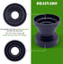 Multi Vacuum Hose to PVC Pipe Adapter - Effortlessly Unclog A/C Drain Lines - Compatible with Various Sizes, No More