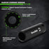 12 1/2-Inch 12-Point Set, 10mm 24mm, 1/2" TecoTek Pieces Drive Deep Metric Impact Socket Cr-V, to Drill Socket Adapter
