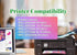 GREENARK Compatible Ink Cartridge Replacement for Brother LC20E - Super High Yield 5 Pack for MFC-J985DW, MFC-J775DW.