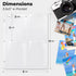 Dunwell Photo Sleeves for 3-Ring Binder, 3.5x5, 25 Pack for 200 Pictures, Acid-Free Poly Plastic Refill Pages