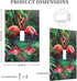 haigof 1 3 5 Inch Jungle Flamingo Light Switch Cover Wall Plate Gang Single Plates Print Faceplate Home Decor X