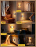 BR168 3 Pack Smiling Shark Linkage Motion Sensor Night Light LED Smart Linked PIR & Light Sensing, Rechargeable