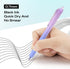 WRITECH Gel Pens Fine Point 0.7mm, 6ct Black Ink Retractable Pens with Aesthetic Gradient Color Barrel for Journaling