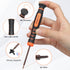 Screwdriver Kit for Switch, 6Pcs Repair Set with Triwing Y00,Y1,Phillips PH000, Tweezers, Crowbar, Triangle Pry, for Switch Lite, Joycon Controller, Wii, Gameboy Advance SP, Gamecube by Jorest
