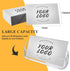 Yookeer 24 Pack Business Card Holder, Clear Acrylic Desk Display Stand for Office Desktop Paper Brochure Supplies