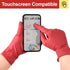 Disposable Nitrile Exam Gloves - Small Box of 100, Burgundy, Latex-Free, Medical Grade