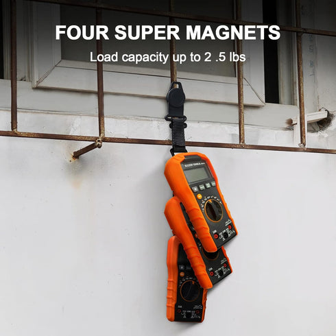 Magnetic Multimeter Hanger Strap for Klein Tool Meters MM400, MM300, CL600, CL700, CL800, CL900