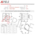 APIELE Universal Rotary Cam Selector Switch, 3 Position, 440V, 32A, 12 Terminal