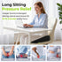 Tailbone AUVON Innovative Donut Pillow Hemorrhoids Scientific Center Hole and Cutout, Orthopedic Pain Relief Donut Seat