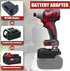 for Makita to Milwaukee Battery Adapter compatible with Makita 18V lithium battery BL1815 BL1820 to replace for Milwaukee 18V Lithium Battery 48-11-1811 work for Milwaukee M18 18V Power Tools