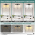 2-Light E26 Base(Bulbs Ascher Bathroom Light Fixtures, Vanity Light Over Mirror, Matte Black Wall Sconces with Milky