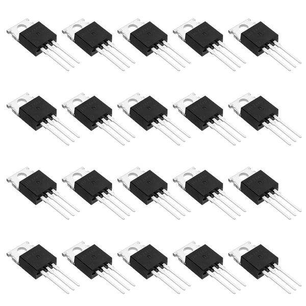 20pcs IRFZ44N IRFZ44 N-Channel MOSFET Transistor, International Rectifier Power 49 A 55 V, 3-Pin