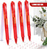 Pens Bulk, 100 Pack No Bleed Red Ink Click Pens, Soft Grip, Wholesale Retractable Ballpoint Pens for Office School