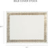 Gartner Studios Gold Foil Certificate Paper, 80lb, 15 Count, 8.5” x 11”, Parchment Design