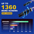 2 In. Security T20 Impact Magnetic Screwdriver Bit Set, 51 Pieces #20 Torx Head Power Bit Set with Impact Bit Holder