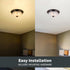2-Lights 11 Inch 1257S-ORB-AL DESIGNERS FOUNTAIN Reedley Flush Mount Ceiling Light, Lighting Fixture for Kitchen