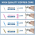 200pcs Heat Shrink Butt Connector, Waterproof Crimp Electrical Wire Connector for Automotive Repair