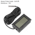 uxcell Digital Thermometer -50 to 110 Degree 10K Temperature Gauge Tester with 2m Sensor Probe