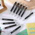 Yeaqee 100 Pcs Inspirational Pens, Motivational Black Ink Thank You Pens, Bulk Metal Greeting Quote Ballpoint Pen for