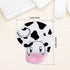 Ergonomic Mouse Pad with Wrist Support, Elastic Gel Wrist Rest, Non-Slip Rubber Base for Gaming, Office & Home
