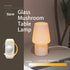 SUREYOND Mushroom Lamp,Mother's Day Gifts,Small Table Lamp,Cute Nightstand Kitchen Mini Lamp,Glass Table Lamp,Suitable