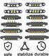 2 Pair Magnetic Bend Pogo Pin Connector: 2/3/4/5/7/8 Pin 2A Magnetic Connector Male+Female for DC Charge Power Socket