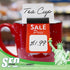 Black Food Tray Label Holders, Bowl & Cup Sign Clips for Bake Sale Signs, 10 Pack