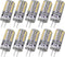 RAYHOO 10pcs G4 Base LED Light Bulbs Warm White 3000K 3 Watt Equivalent to 20W T3 Halogen, Non-dimmable