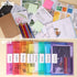 EOOUT 48pcs Clear Document Folders, Plastic Envelopes with Snap Button Closure, Letter/A4 Size, 8 Colors