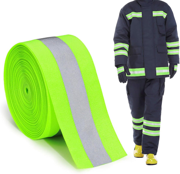 2'' x 59ft Reflective Tape for Clothing, High Visibility Reflective Fabric Strips for Safety Running Gear Clothes