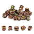 MroMax Threaded Inserts M6x10mm, Hex Drive with Flanged Screw in Nut, 20Pcs