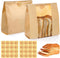 130 Pack Homemade Sourdough Bread Bags, 14" x 8.3" x 3.5" Large